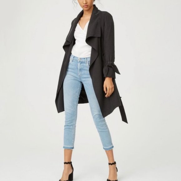 Club Monaco Jackets & Blazers - Club Monaco Black Trench Coat